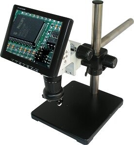 VSI Video M-LCD-1000 Inspection Microscope with Monitor