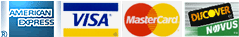 MilesCo Scientific accepts all major credit cards Visa, MasterCard, Discover and American Express